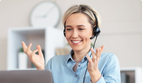Female Receptionist Answering Calls Blog Post