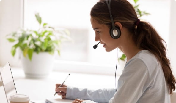 Female Receptionist Answering Calls Blog Post