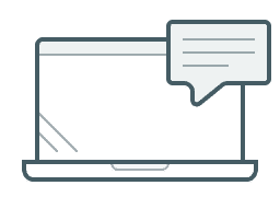 Chat support icon