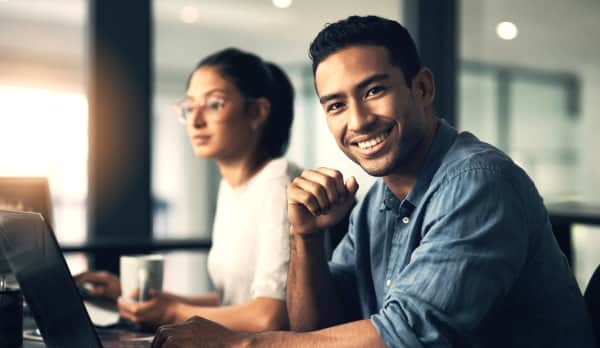 Two Professionals offering 24/7 support